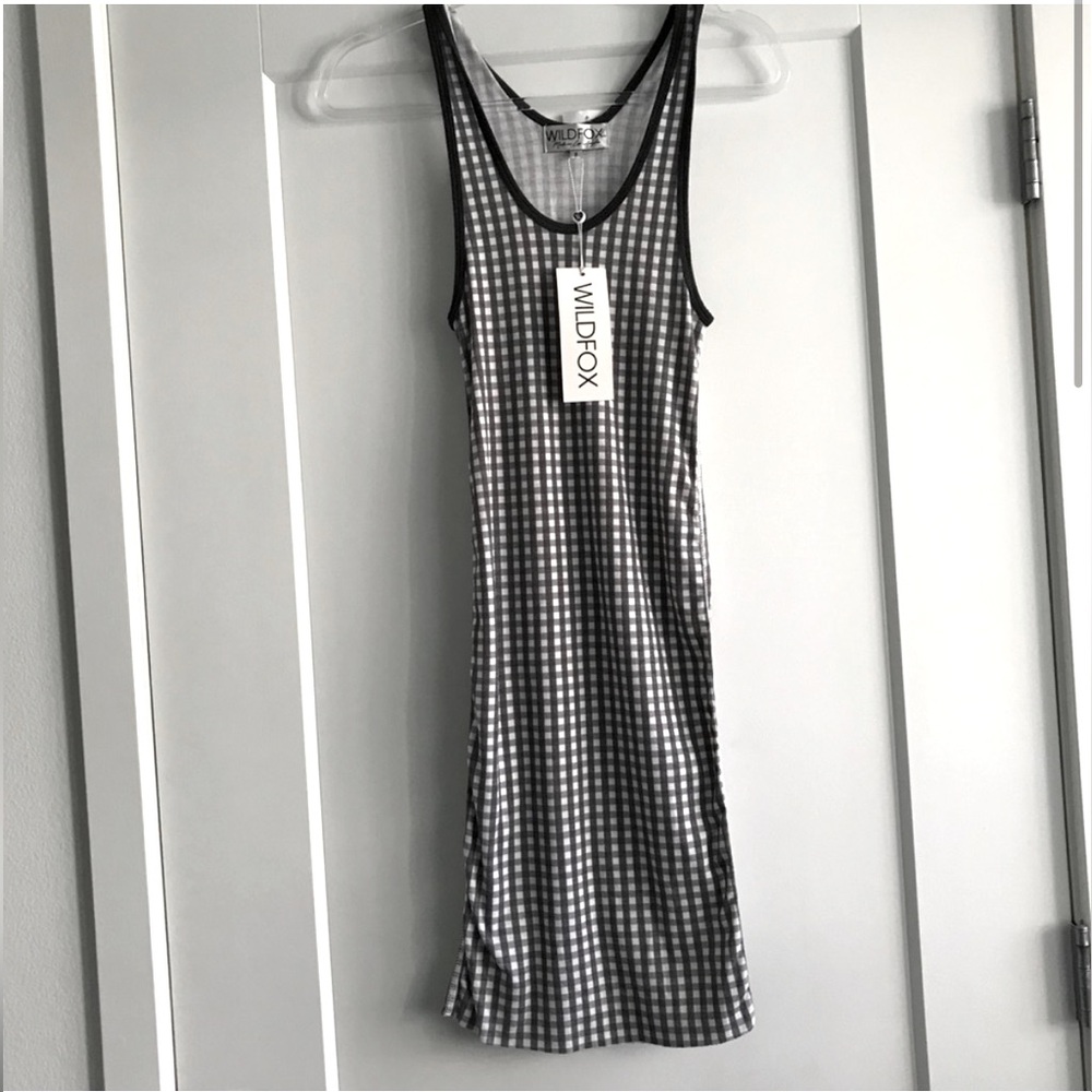 Wildfox Tank Jo Dress Gingham